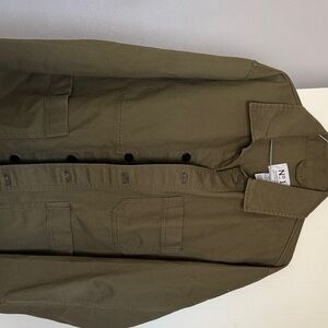H&M Olive Green Military Field Jacket